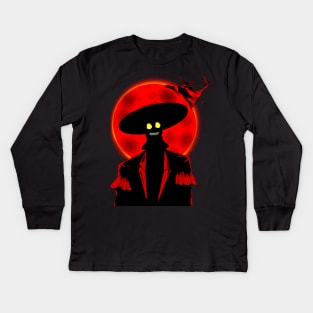 Hellsing organization’s Alucard Kids Long Sleeve T-Shirt